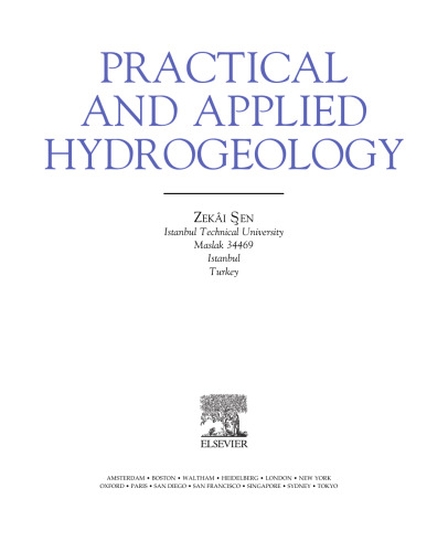 Practical and applied hydrogeology
