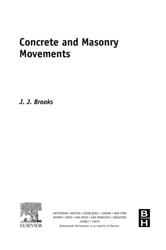 Concrete and Masonry Movements