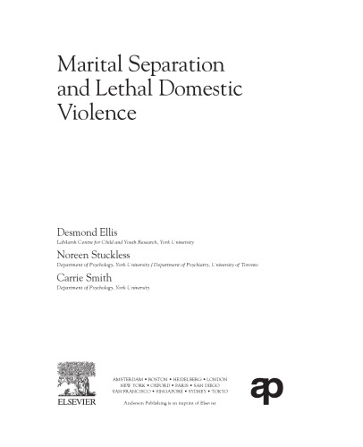 Marital separation and lethal domestic violence