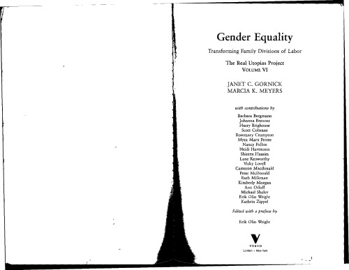 Gender Equality: Transforming Family Divisions of Labor