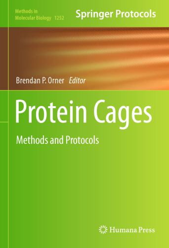 Protein Cages: Methods and Protocols