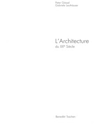 L'Architecture du XXe Siècle