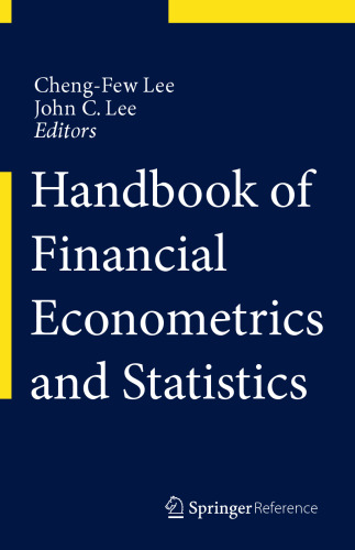 Handbook of Financial Econometrics and Statistics