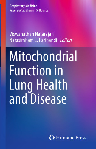 Mitochondrial Function in Lung Health and Disease