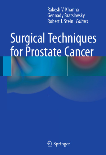 Surgical Techniques for Prostate Cancer