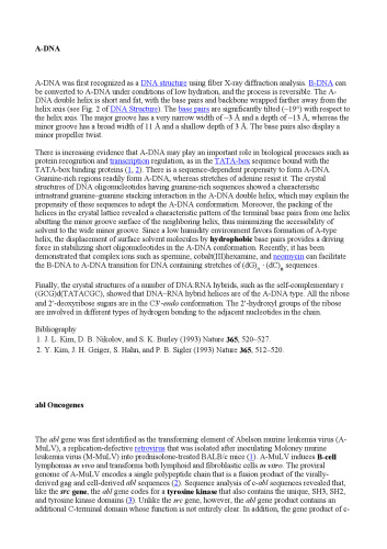 Encyclopedia of Molecular Biology