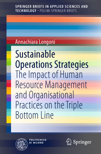 Sustainable Operations Strategies: The Impact of Human Resource Management and Organisational Practices on the Triple Bottom Line