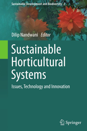 Sustainable Horticultural Systems: Issues, Technology and Innovation