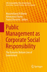 Public Management as Corporate Social Responsibility: The Economic Bottom Line of Government