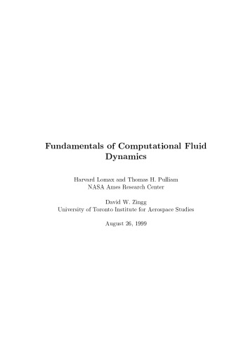 Fundamentals of Computational Fluid Dynamics