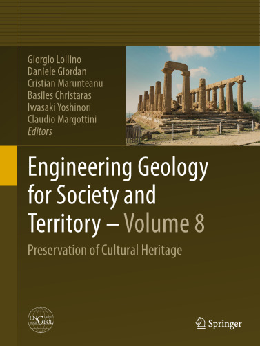 Engineering Geology for Society and Territory - Volume 8: Preservation of Cultural Heritage