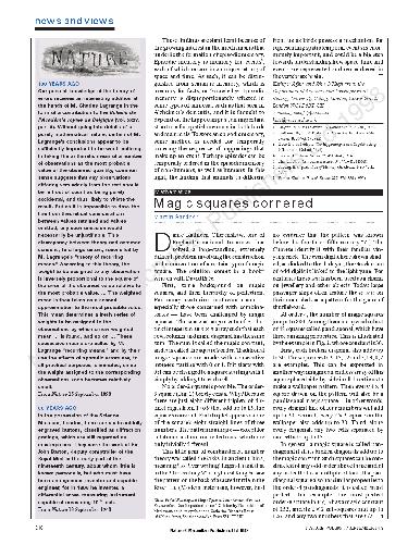 Magic Squares Cornered