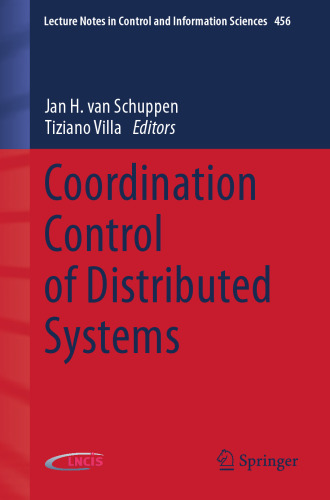 Coordination Control of Distributed Systems