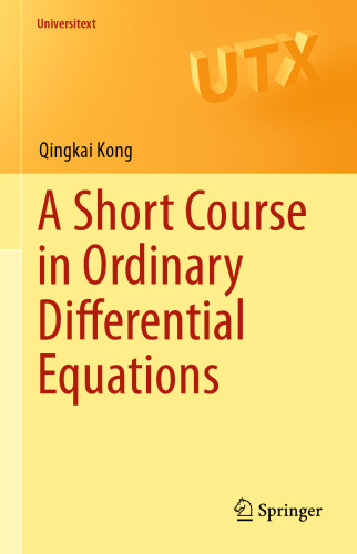 A Short Course in Ordinary Differential Equations