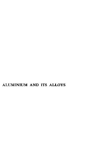 Aluminium And Its Alloys