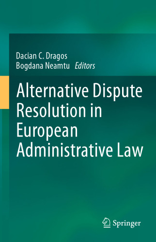 Alternative Dispute Resolution in European Administrative Law