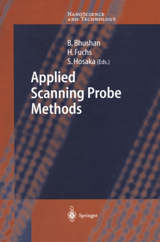 Applied Scanning Probe Methods