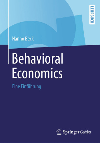 Behavioral Economics: Eine Einführung