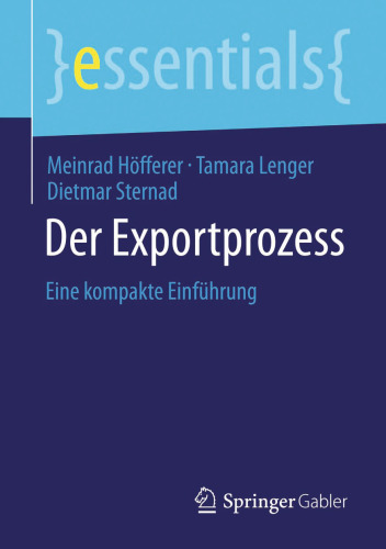 Der Exportprozess: Eine kompakte Einführung