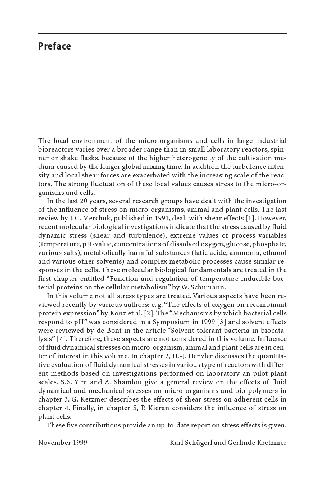 Influence of Stress on Cell Growth and Product Formation