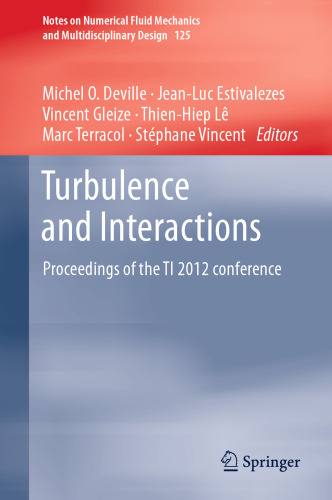 Turbulence and Interactions: Proceedings of the TI 2012 conference