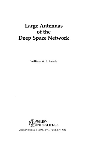 Large Antennas of the Deep Space Network
