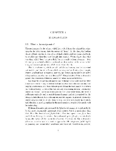 Introduction to Thermodynamics with Applications