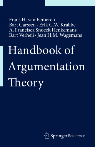 Handbook of Argumentation Theory