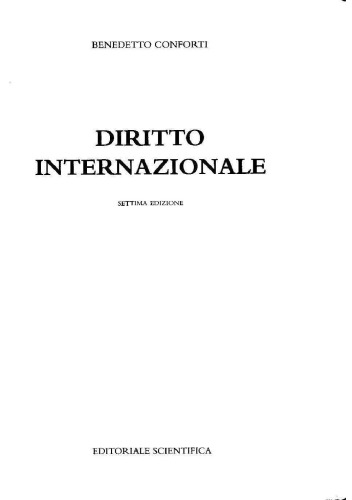 Diritto Internazionale