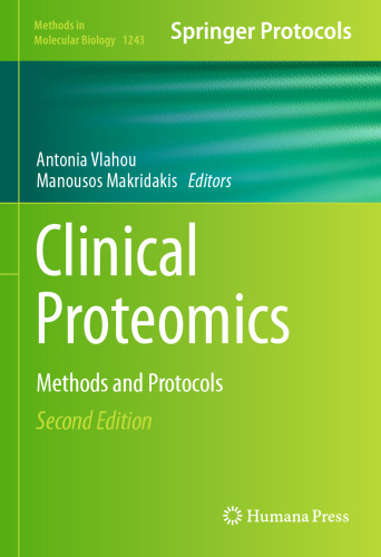 Clinical Proteomics: Methods and Protocols