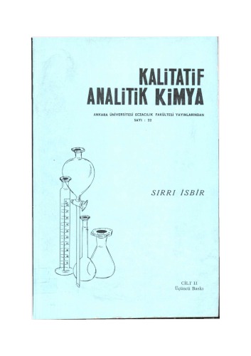 Kalitatif Analitik Kimya