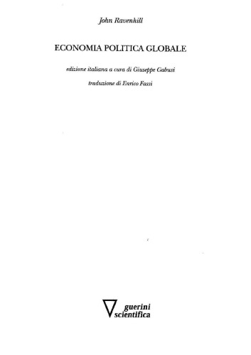 Economia politica globale