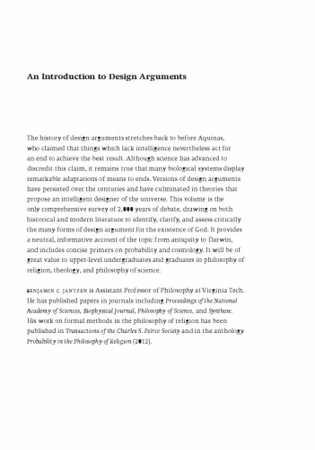 An Introduction to Design Arguments