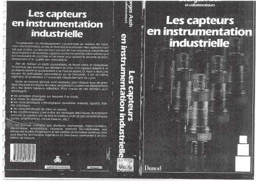 Les capteurs en instrumentation industrielle