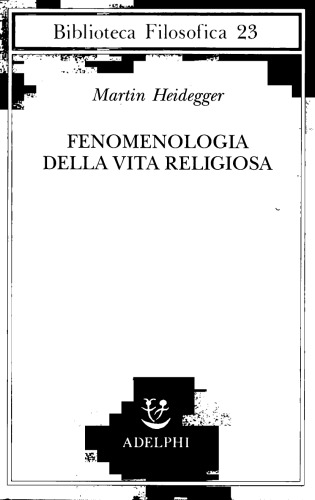Fenomenologia della vita religiosa