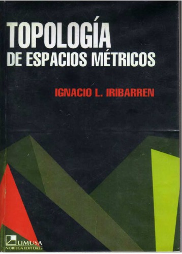 Topología de Espacios Métricos