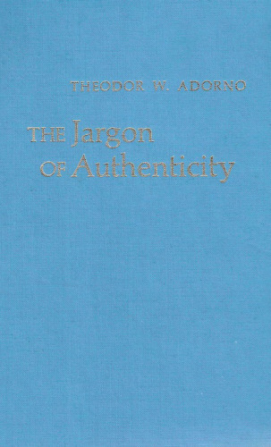 The Jargon of Authenticity