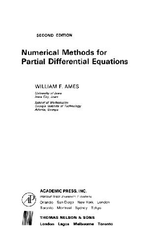 Numerical Methods for Partial Differential Equations 2nd ed