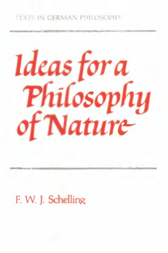 Ideas for a Philosophy of Nature
