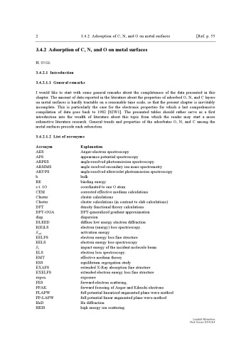 Adsorbed Layers on Surfaces: Adsorbed Species on Surfaces and Adsorbate-Induced Surface Core Level Shifts