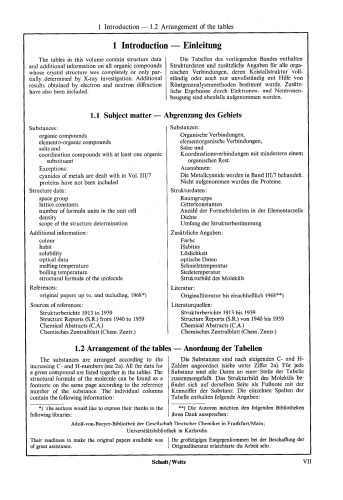 Structure Data of Organic Crystals