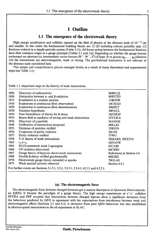 Electroweak Interactions. Experimental Facts and Theoretical Foundation