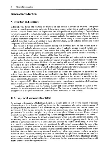 Carbon-Centered Radicals I
