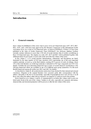 Zeolite-Type Crystal Structures and their Chemistry. Framework Type Codes DAC to LOV