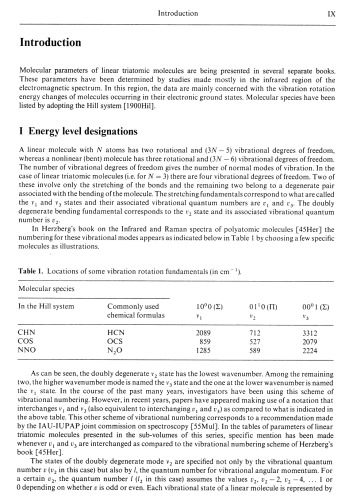 Linear Triatomic Molecules - OCO+, FeCO - NCO-