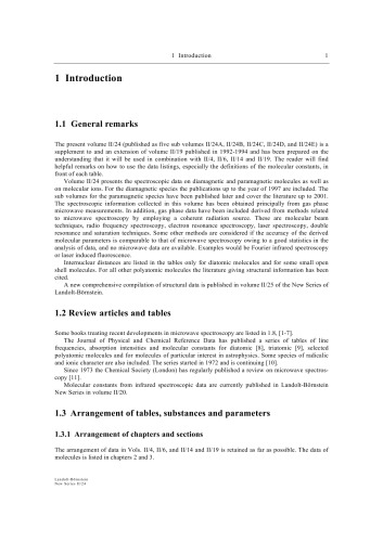 Constants for Radicals: Polyatomic Free Radicals