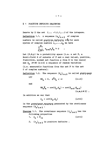 Lectures on Prediction Theory: Delivered at the University Erlangen-Nürnberg 1966 Prepared for publication by J. Rosenmüller