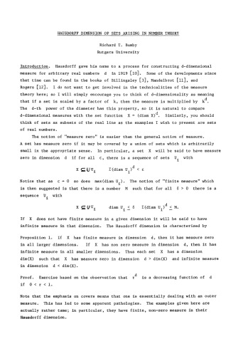Number Theory: A Seminar held at the Graduate School and University Center of the City University of New York 1983–84