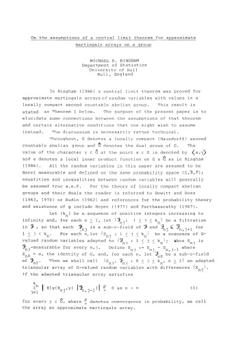 Probability Measures on Groups VIII: Proceedings of a Conference held in Oberwolfach, November 10–16, 1985