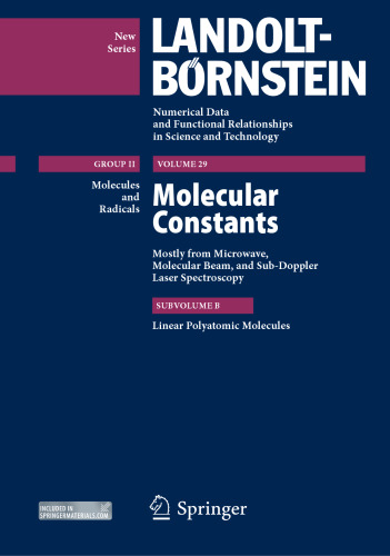 Linear Polyatomic Molecules